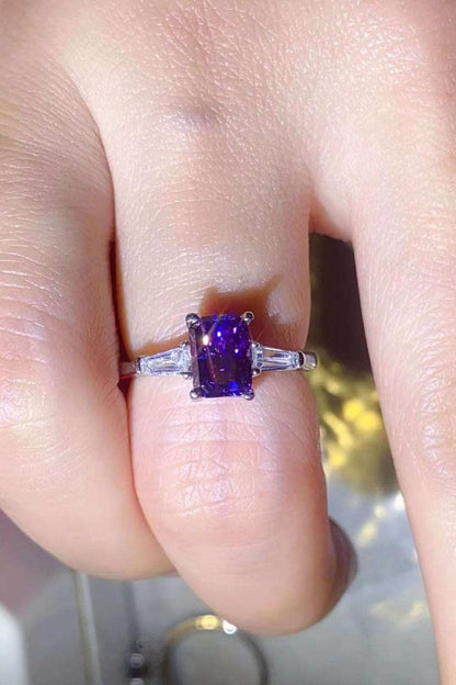 The Majestic Beauty of Purple Moissanite: A Gemstone with Royal Appeal