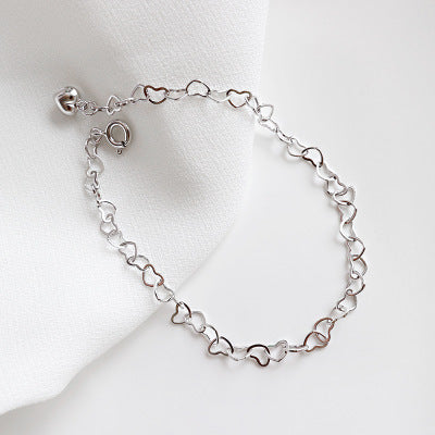 Heart To Heart 925 Sterling Silver Bracelet