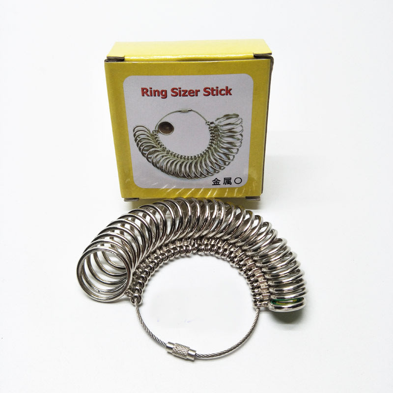 Ring Gauges Finger Sizer Measuring Ring Tool US EU JP Size