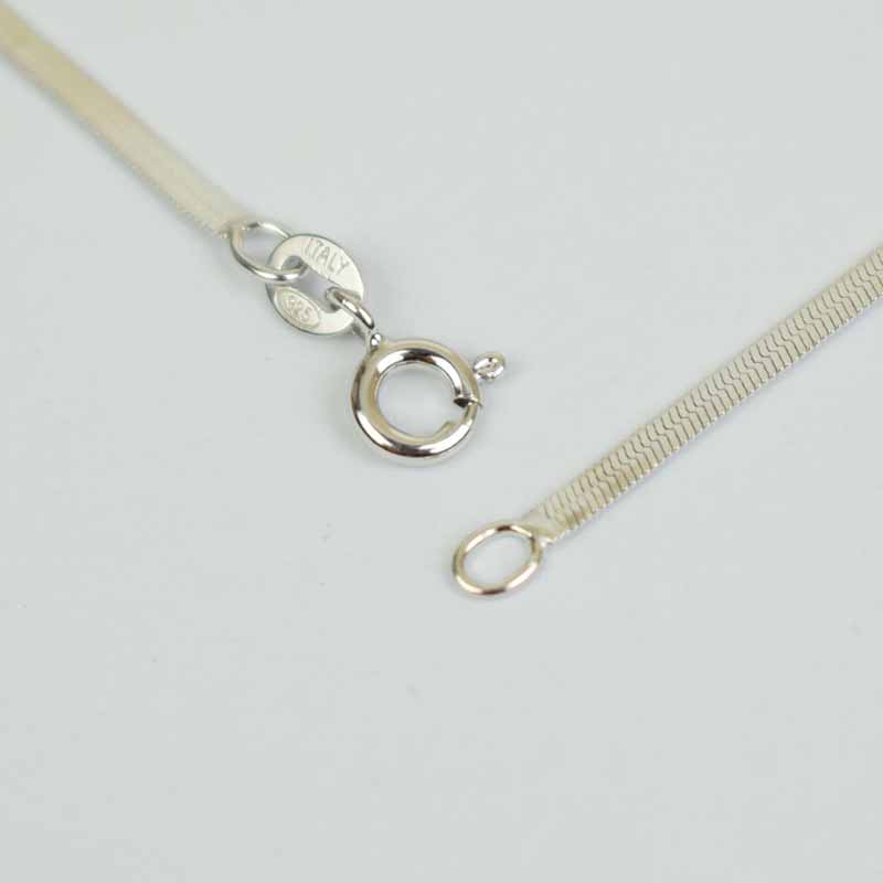 Herringbone Chains 925 Sterling Silver Necklace