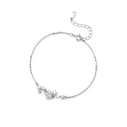 Shining Stars 925 Sterling Silver Bracelet