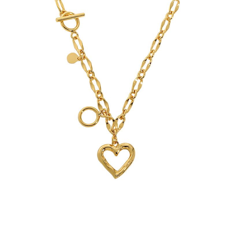 Heart Chain 925 Sterling Silver Necklace