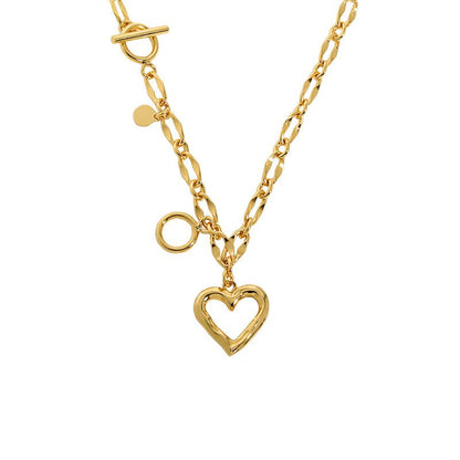 Heart Chain 925 Sterling Silver Necklace