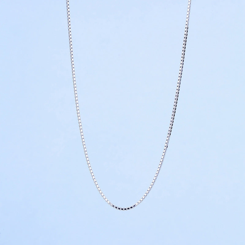 925 Sterling Silver 20" 22" 24" Box Chain