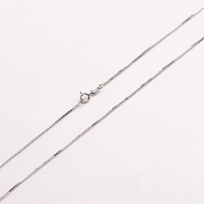 925 Sterling Silver 20" 22" 24" Box Chain