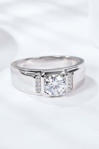 From The Heart 1 Carat Moissanite Ring