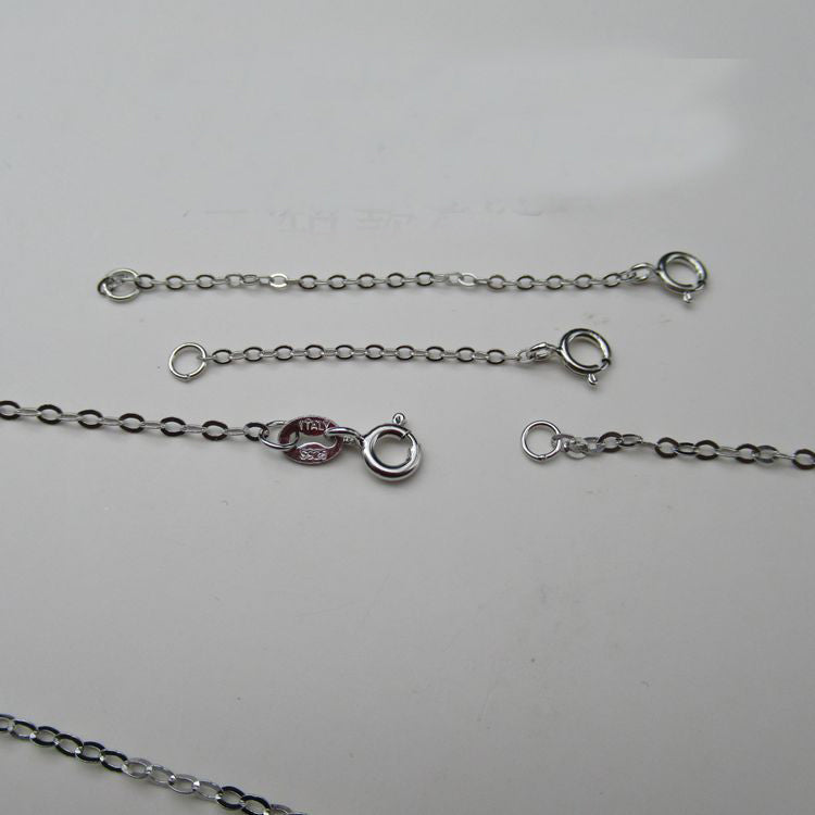 Simple Chain DIY 925 Sterling Silver Connectors