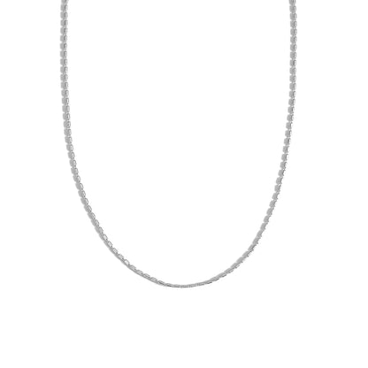 Party Geometry Beads 925 Sterling Silver Choker Necklace